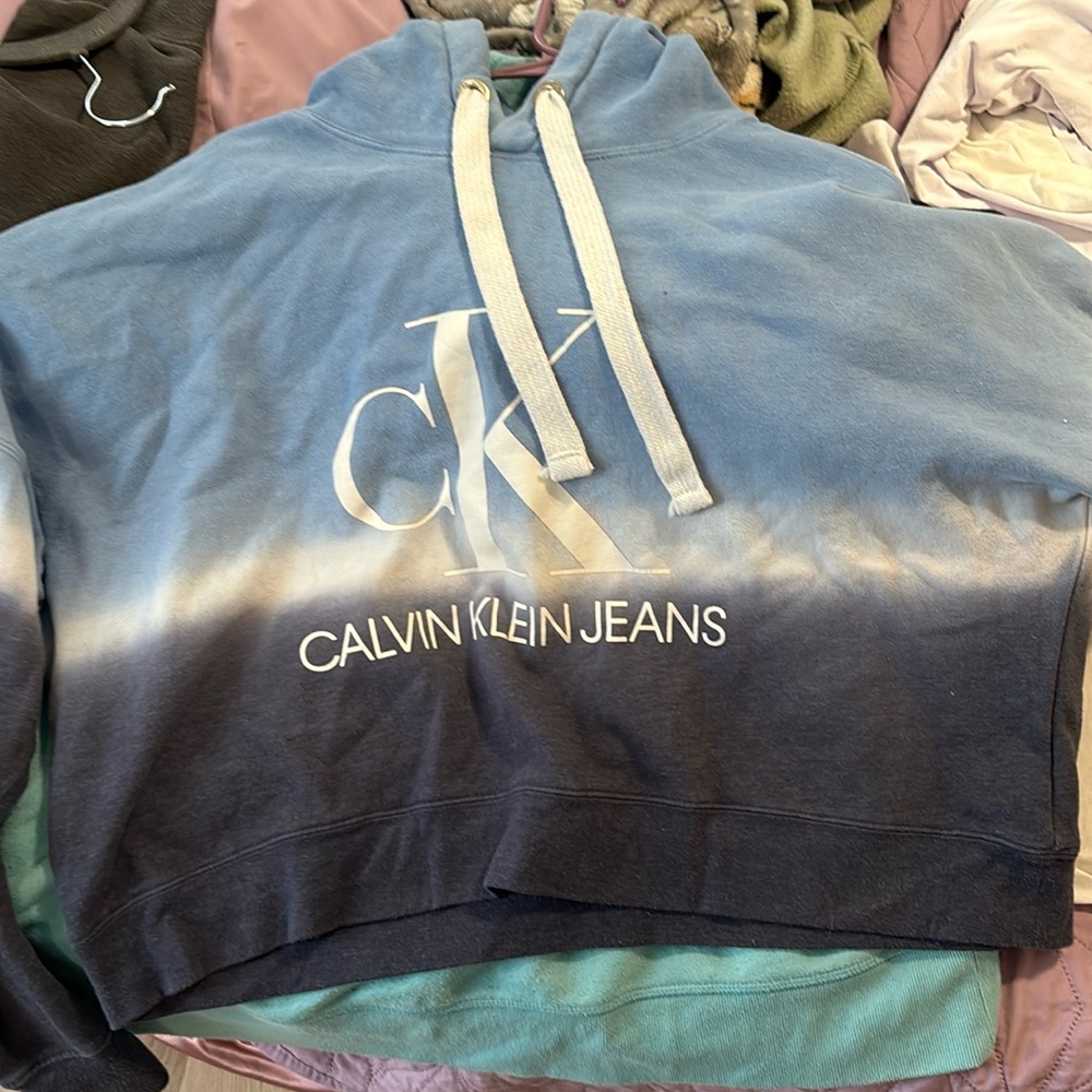 Calvin Klein Jeans XL blue and white